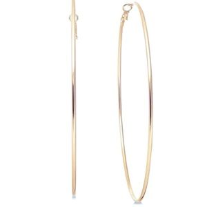 Essentials: Extra-large Skinny Hoop 4”